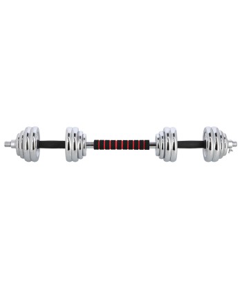 STC30 SZTANGIELKI REGULOWANE W WALIZCE CHROMOWANE 30KG HMS