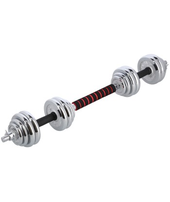 STC30 SZTANGIELKI REGULOWANE W WALIZCE CHROMOWANE 30KG HMS