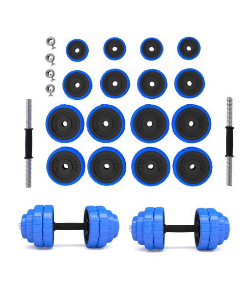SGG30 SZTANGIELKI REGULOWANE GUMOWANE 30KG HMS