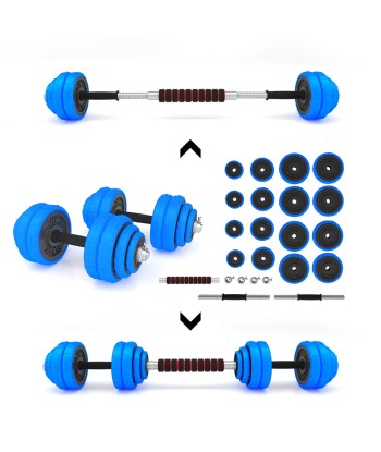 SGG30 BAR SZTANGIELKI REGULOWANE GUMOWANE 30KG HMS