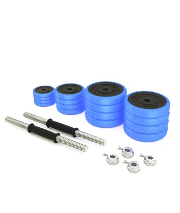 SGG30 SZTANGIELKI REGULOWANE GUMOWANE 30KG HMS