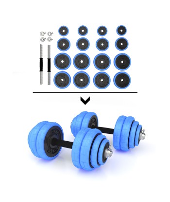 SGG30 SZTANGIELKI REGULOWANE GUMOWANE 30KG HMS