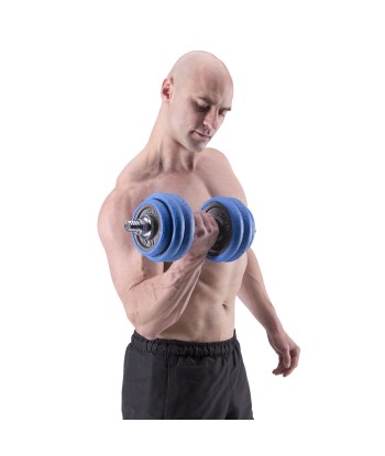 SGG30 BAR SZTANGIELKI REGULOWANE GUMOWANE 30KG HMS