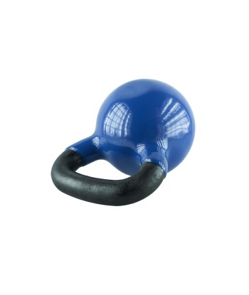 KNV04 BLUE KETTLEBELL ŻELIWNY POKRYTY WINYLEM HMS
