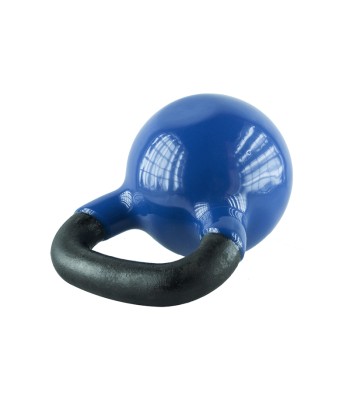 KNV08 BLUE KETTLEBELL ŻELIWNY POKRYTY WINYLEM HMS