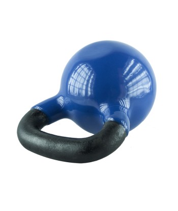 KNV12 BLUE KETTLEBELL ŻELIWNY POKRYTY WINYLEM HMS