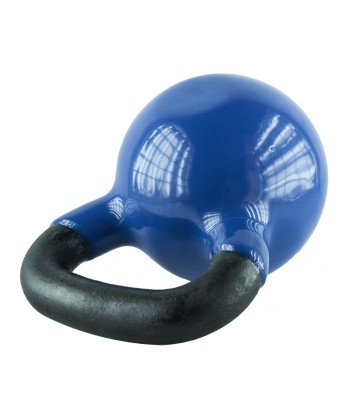 KNV16 BLUE KETTLEBELL ŻELIWNY POKRYTY WINYLEM HMS