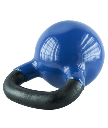 KNV28 BLUE KETTLEBELL ŻELIWNY POKRYTY WINYLEM HMS