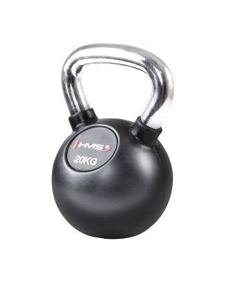 KGC20 UCHWYT CHROM OGUMOWANY KETTLEBELL ŻELIWNY HMS
