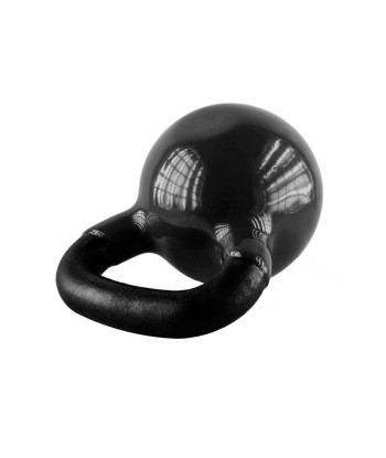 KNV08 BLACK KETTLEBELL ŻELIWNY POKRYTY WINYLEM HMS
