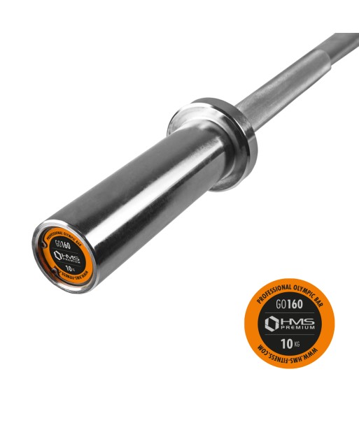 GO160 GRYF OLIMPIJSKI PROSTY 1200MM + ZG1000 RED HMS PREMIUM