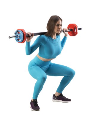 GBP01 SZTANGA FITNESS + ZACISK HMS