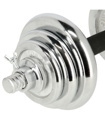 STC21 SZTANGIELKI REGULOWANE W WALIZCE CHROMOWANE 20KG HMS