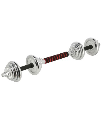 STC21 SZTANGIELKI REGULOWANE W WALIZCE CHROMOWANE 20KG HMS