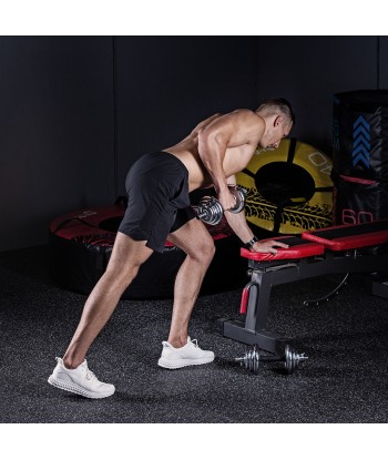 STC21 SZTANGIELKI REGULOWANE W WALIZCE CHROMOWANE 20KG HMS