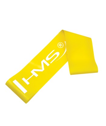 GU04 YELLOW 0.4 x 50 x 500 MM GUMA DO ĆWICZEŃ HMS