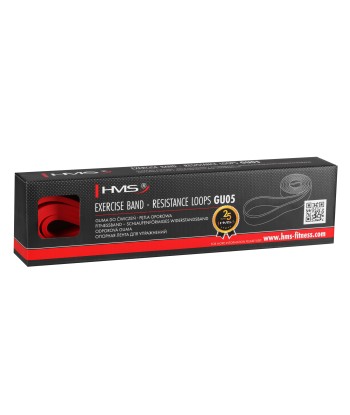 GU05 RED 13 x 4.5 x 2080 MM GUMA DO ĆWICZEŃ HMS
