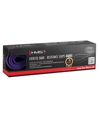 GU05 PURPLE 32 x 4.5 x 2080 MM GUMA DO ĆWICZEŃ HMS