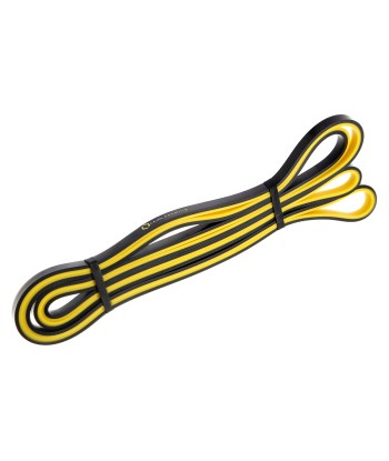 GU06 ŻÓŁTO-CZARNA 9 x 5 x 2250 MM GUMA DO ĆWICZEŃ HMS PREMIUM