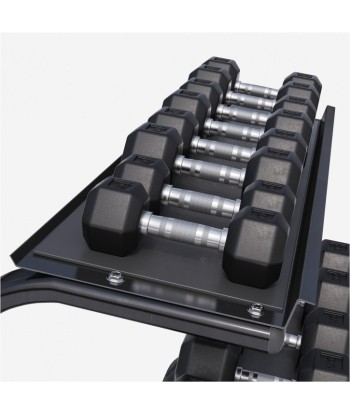 Zestaw Hantli HEX od 4 do 25 kg ze stojakiem