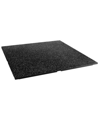 POS25 PODŁOGA GUMOWA POD SPRZĘT FITNESS BLACK/WHITE II GATUNEK
