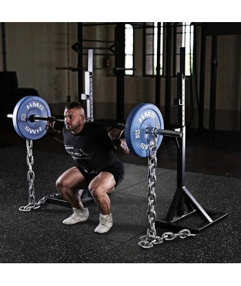 POS25 PODŁOGA GUMOWA POD SPRZĘT FITNESS BLACK/WHITE II GATUNEK