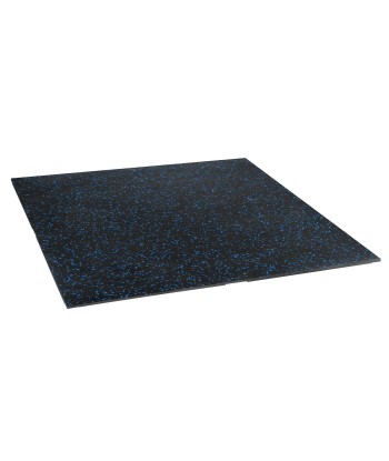 POS15 PODŁOGA GUMOWA POD SPRZĘT FITNESS BLACK/BLUE II GATUNEK