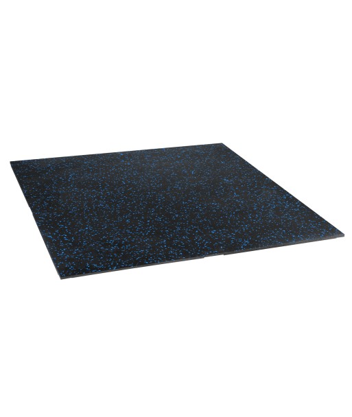 POS15 PODŁOGA GUMOWA POD SPRZĘT FITNESS BLACK/BLUE II GATUNEK