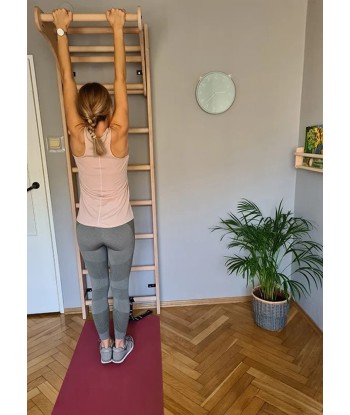 Drewniana drabinka gimnastyczna BenchK 111