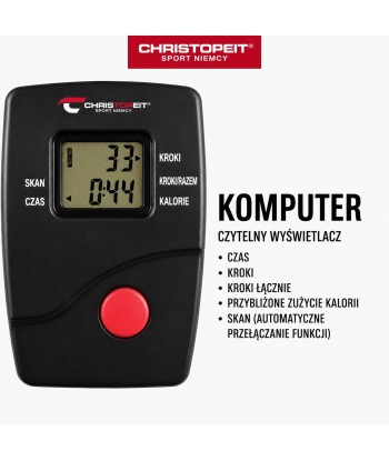 Orbitrek Christopeit Walker srebrny