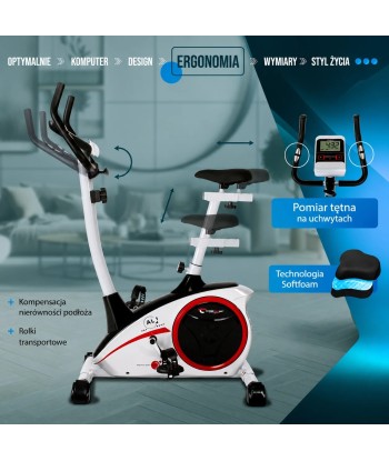 Rower Christopeit AL1 srebrny
