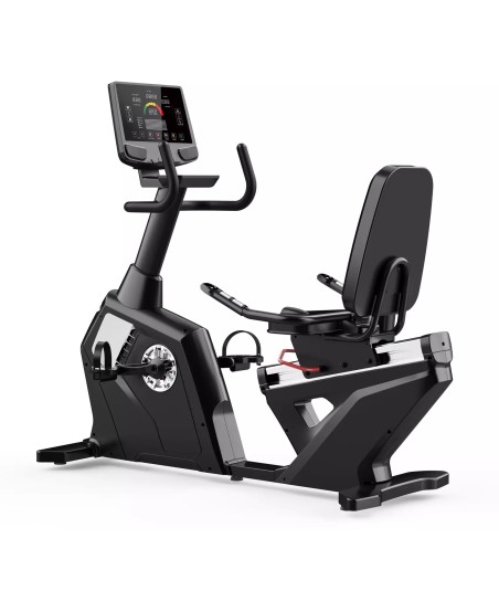 Rower Treningowy Elektromagnetyczny Poziomy R11 V4 LED HRC Gymost.