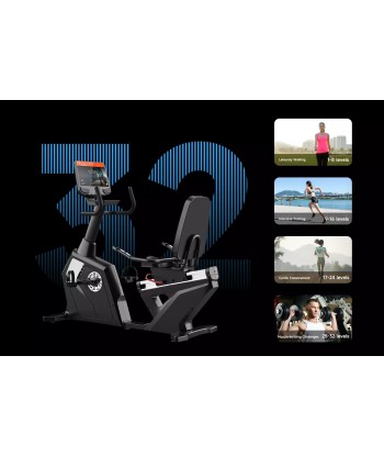 Rower Treningowy Elektromagnetyczny Poziomy R11 V4 LED HRC Gymost.